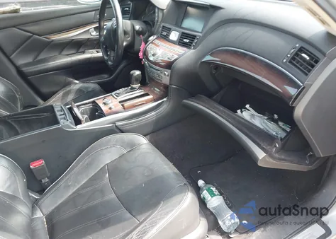 2013 Infiniti M37X z USA, uszkodzony, nr VIN JN1BY1ARXDM601051